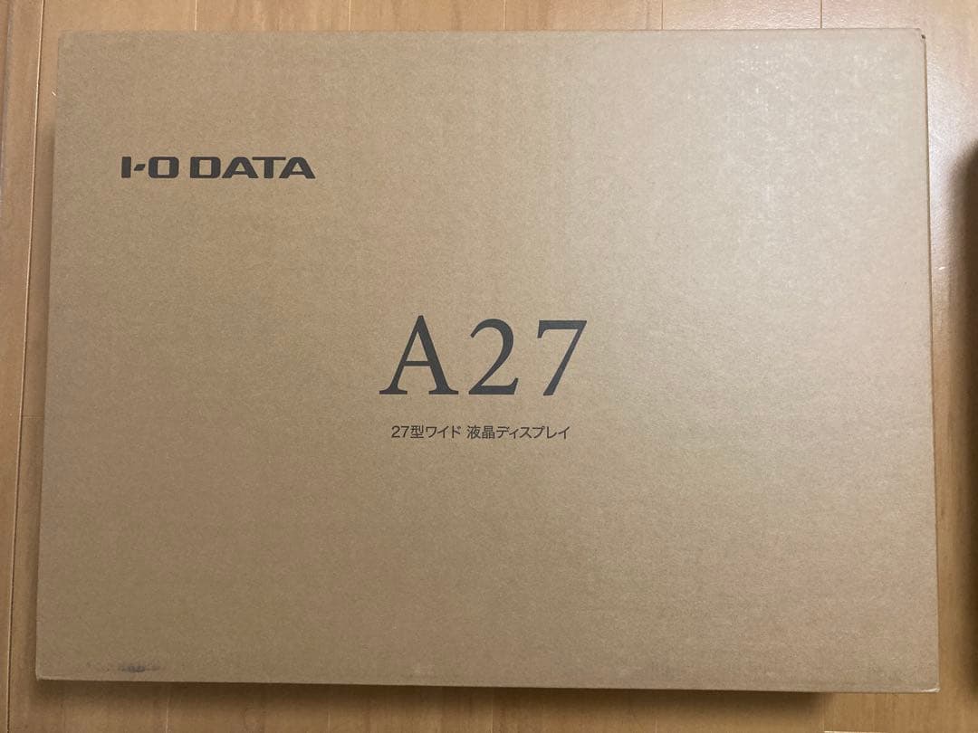 I-O DATA A27 27インチディスプレイ本体