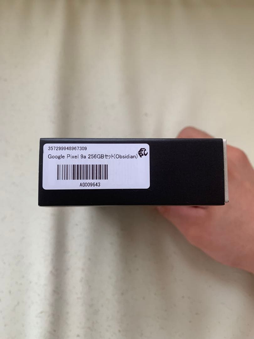 Google Pixel 9a 256GB Obsidian 本体