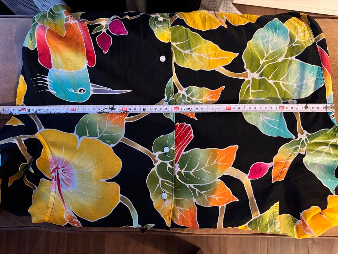 90s Dead stock ラルフローレン アロハシャツ 鳥柄 ハワイ 希少