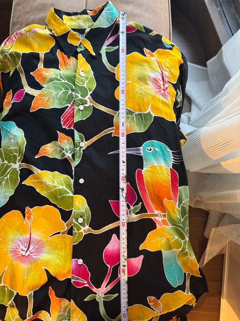 90s Dead stock ラルフローレン アロハシャツ 鳥柄 ハワイ 希少