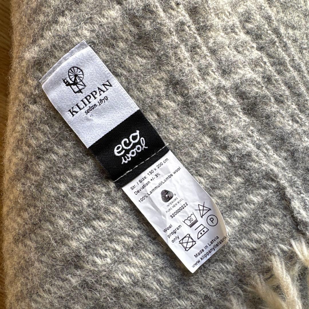 KLLPPAN クリッパン ブランケット 130✖️200cm