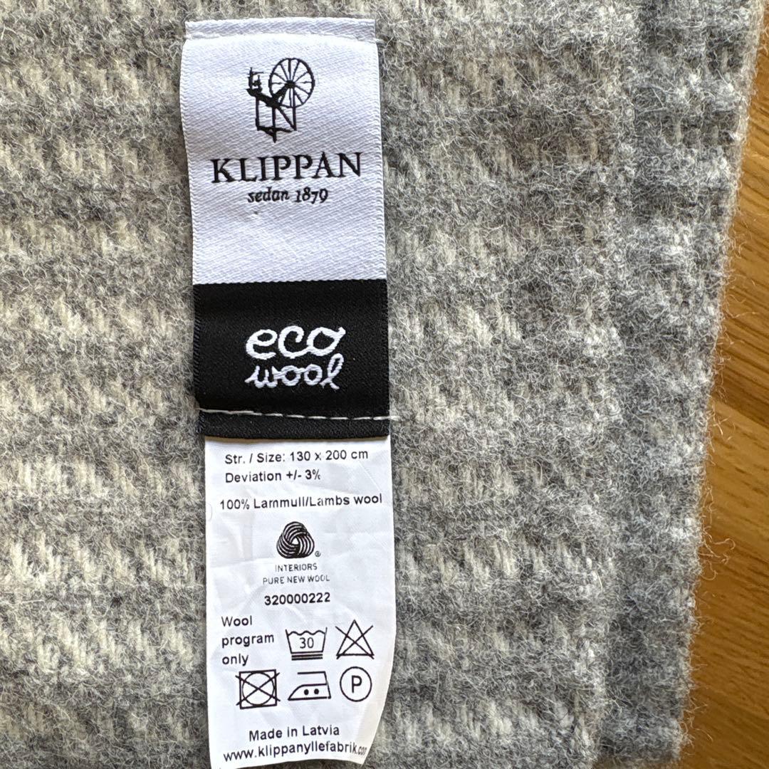 KLLPPAN クリッパン ブランケット 130✖️200cm