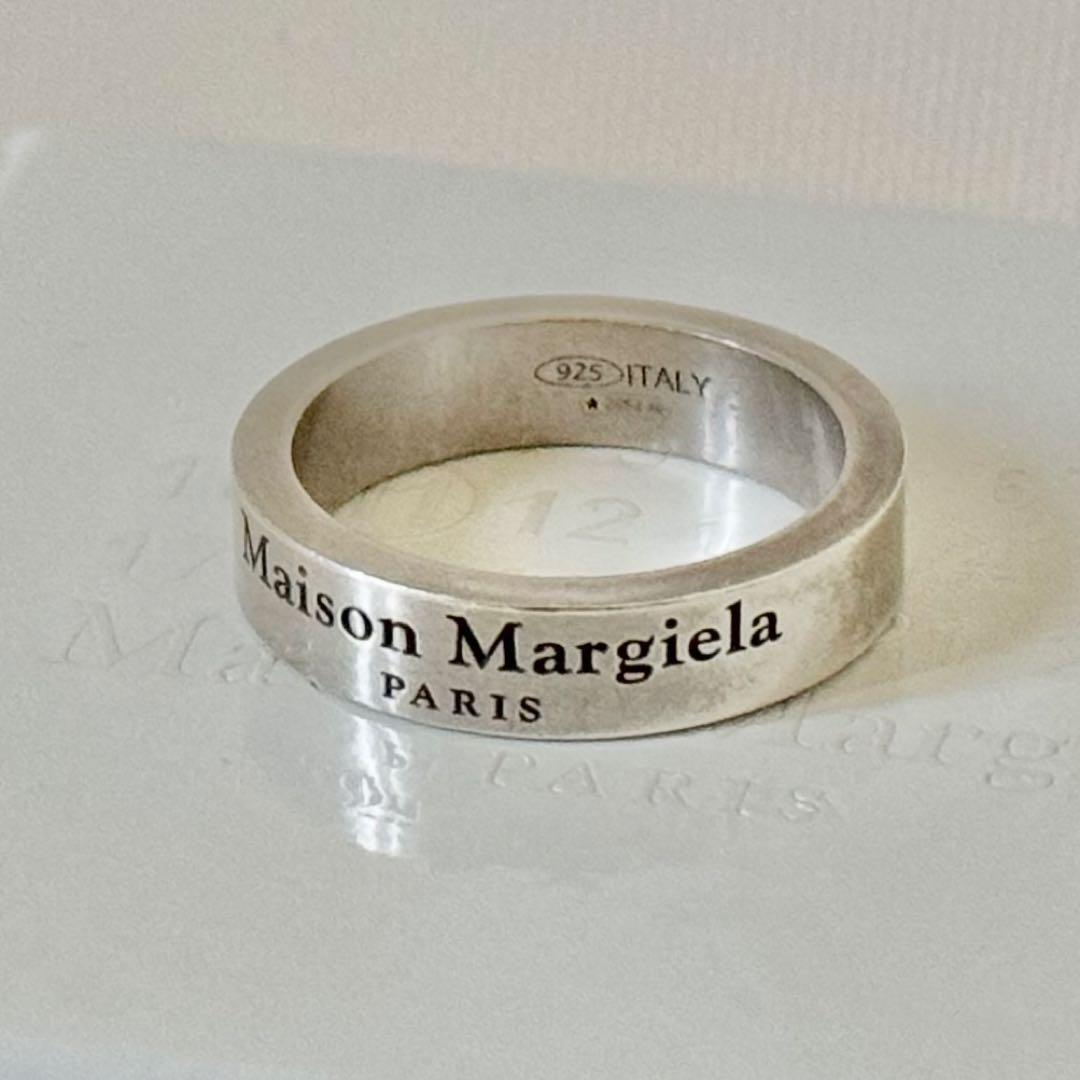 Maison Margiela シルバーロゴリング