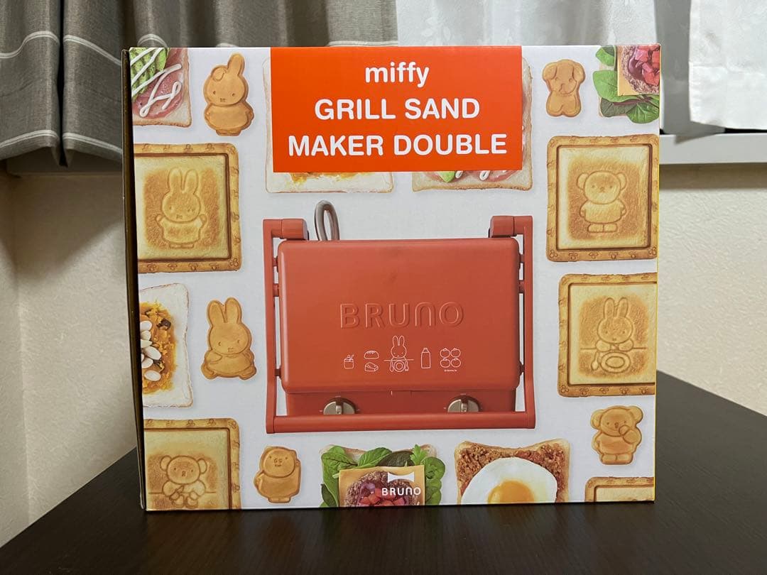 キッチン家電 miffy GRILL SAND MAKER DOUBLE