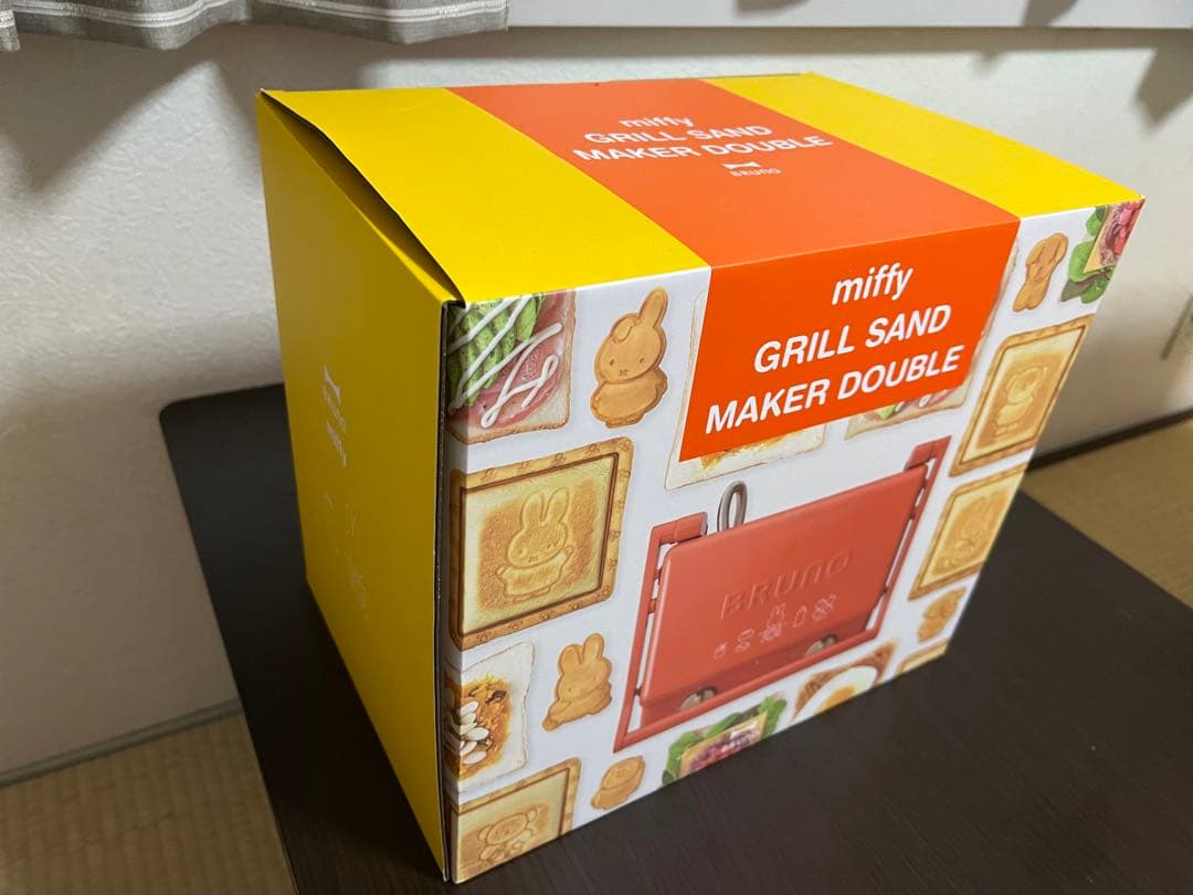 キッチン家電 miffy GRILL SAND MAKER DOUBLE