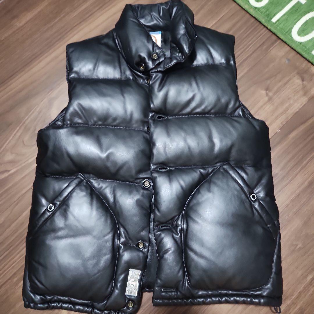 期間限定値下げnexus7 レザー ダウン ベスト サイズ46