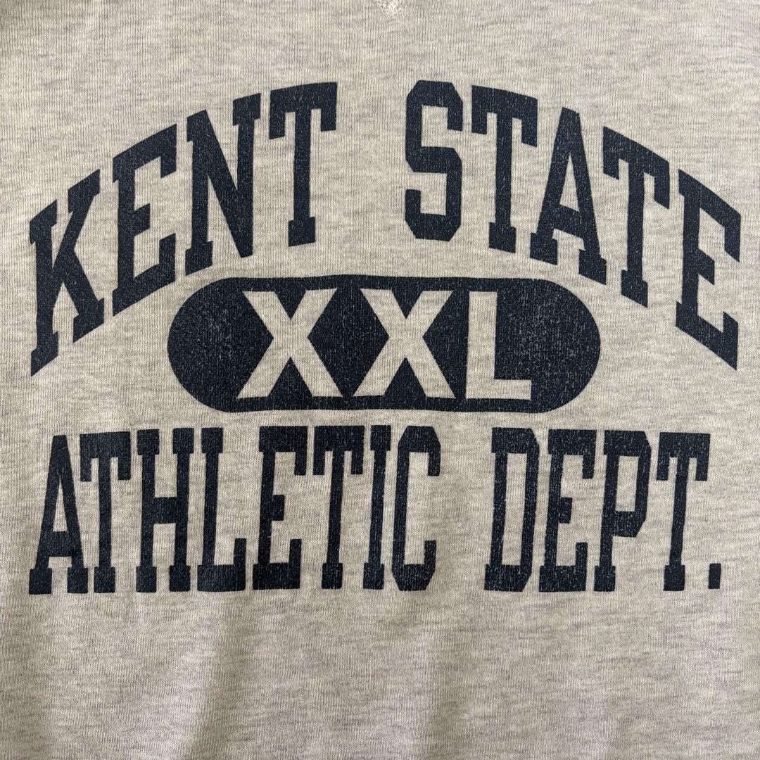 【あごすけ】90sUSARussellスウェットXLケント州立大学カレッジ