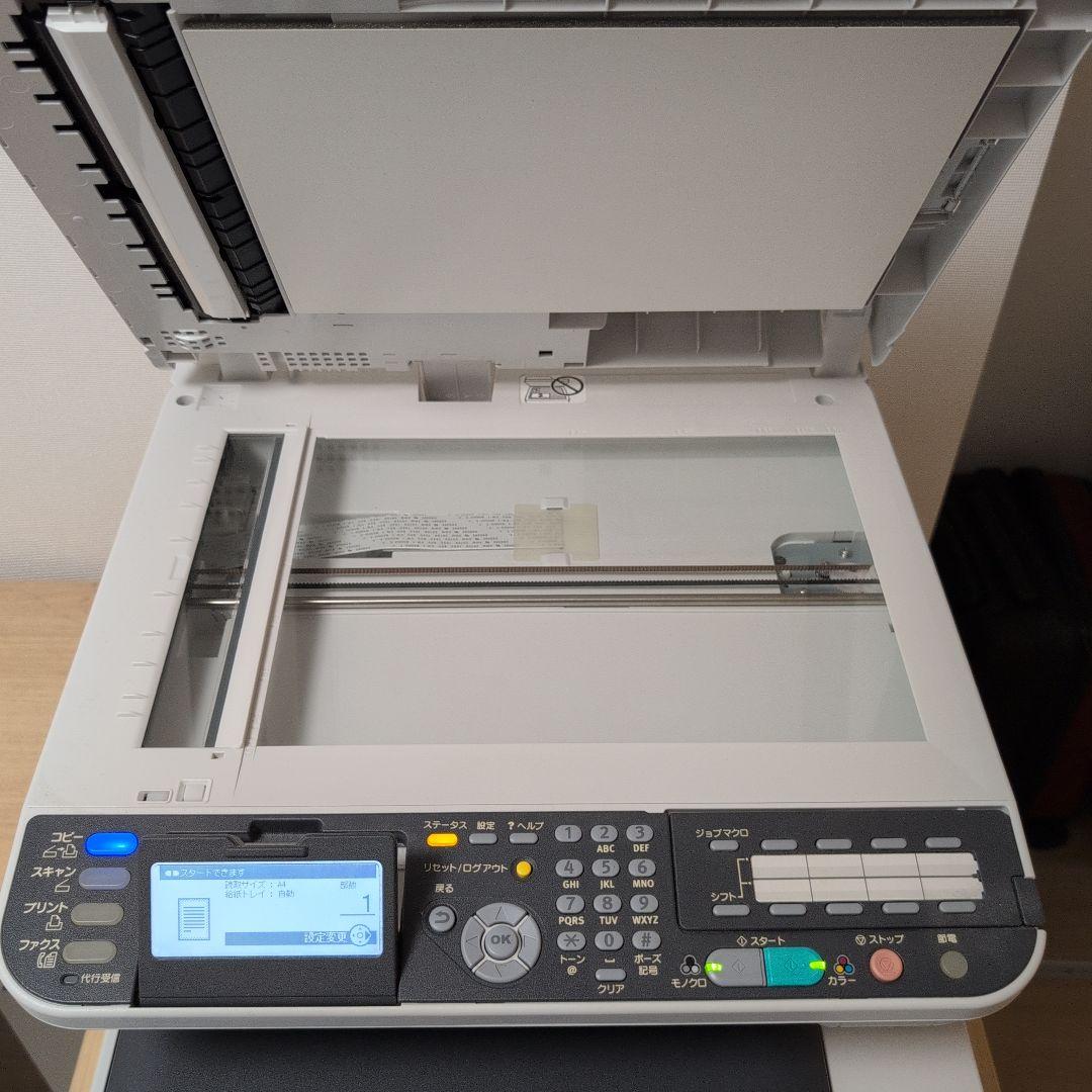 OKI MC562w A4カラー複合機 動作OK カウンタ少 電源ケーブルのみ