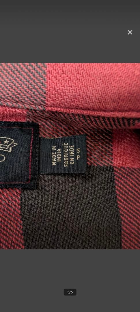 RRL チェック シャツ マットロック ワーク ベッカム ラルフ