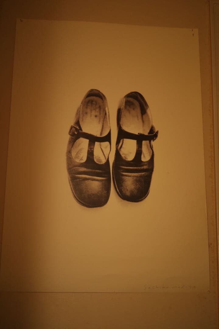 森田幸子　MORITA SACHIKOモノクロ靴のポスター