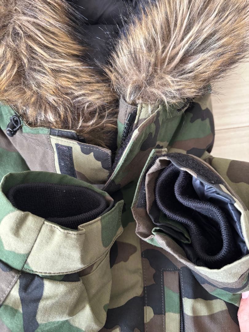 【美品】 THE NORTH FACE ノベルティ エレバス ダウンジャケット