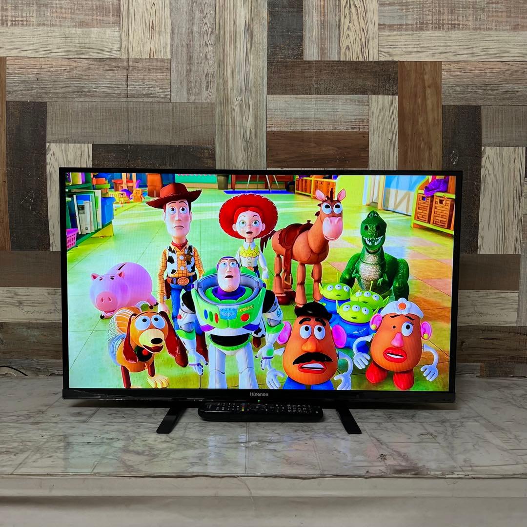 即日受渡❣️2年前購入全国送料込ハイセンス32型液晶テレビWチューナーHDMI×2
