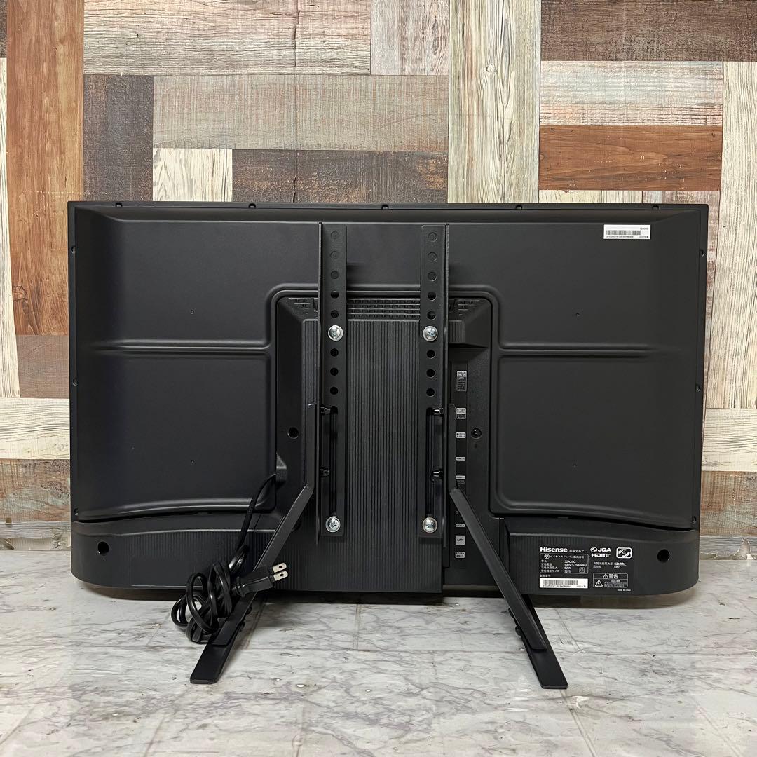 即日受渡❣️2年前購入全国送料込ハイセンス32型液晶テレビWチューナーHDMI×2