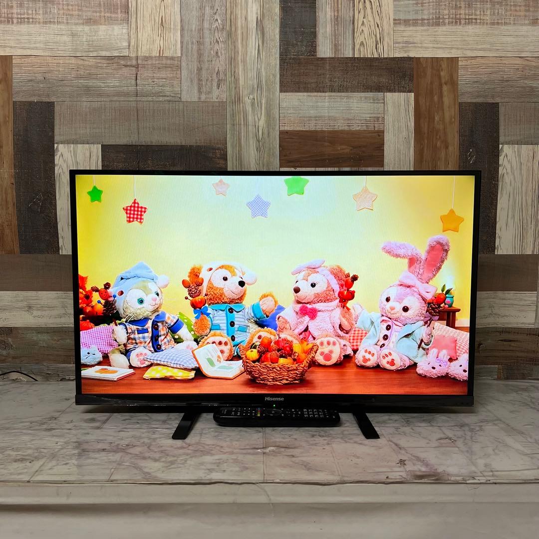 即日受渡❣️2年前購入全国送料込ハイセンス32型液晶テレビWチューナーHDMI×2