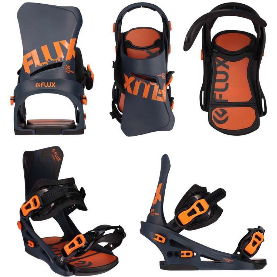 新品未使用 22-23 FLUX DS Mサイズ ネイビー/オレンジ