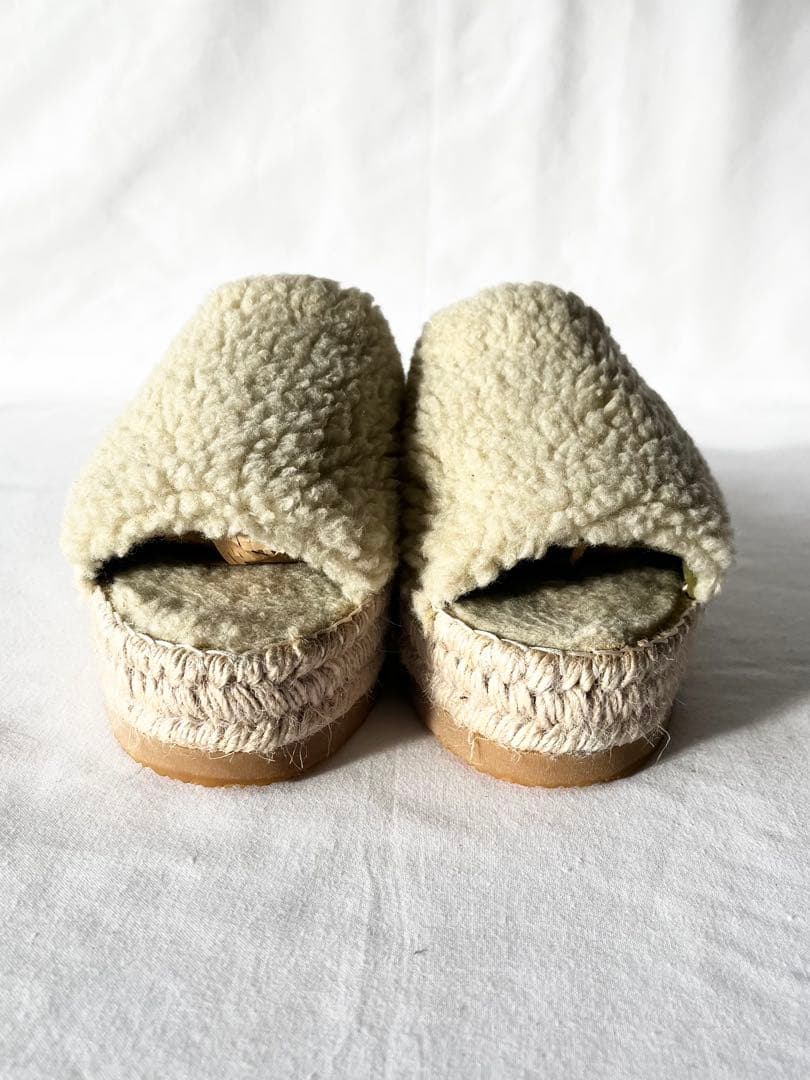 【未使用】MM6 MaisonMargiela マルジェラ ボアサンダル