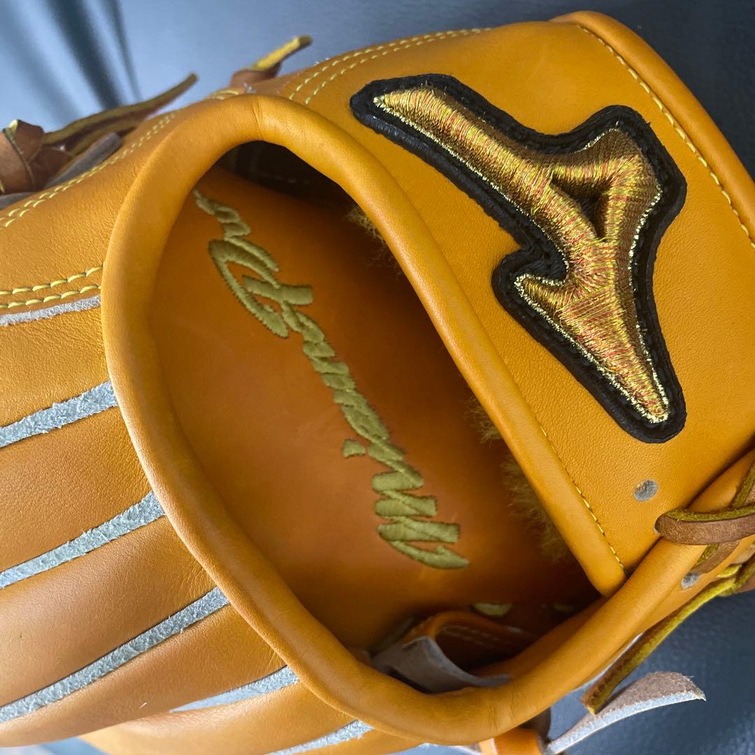 ミズノプロ　硬式グローブ　HAGA JAPAN