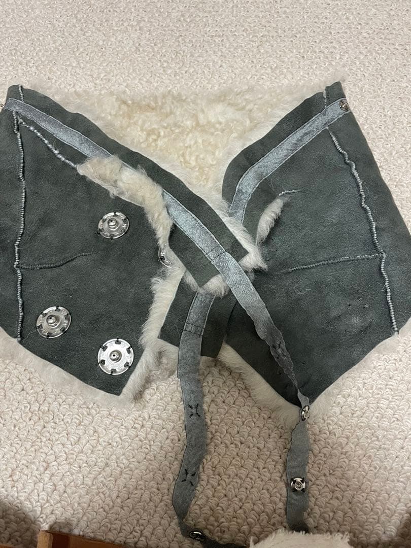 ソロイスト soloist ムートン　ネックウォーマー