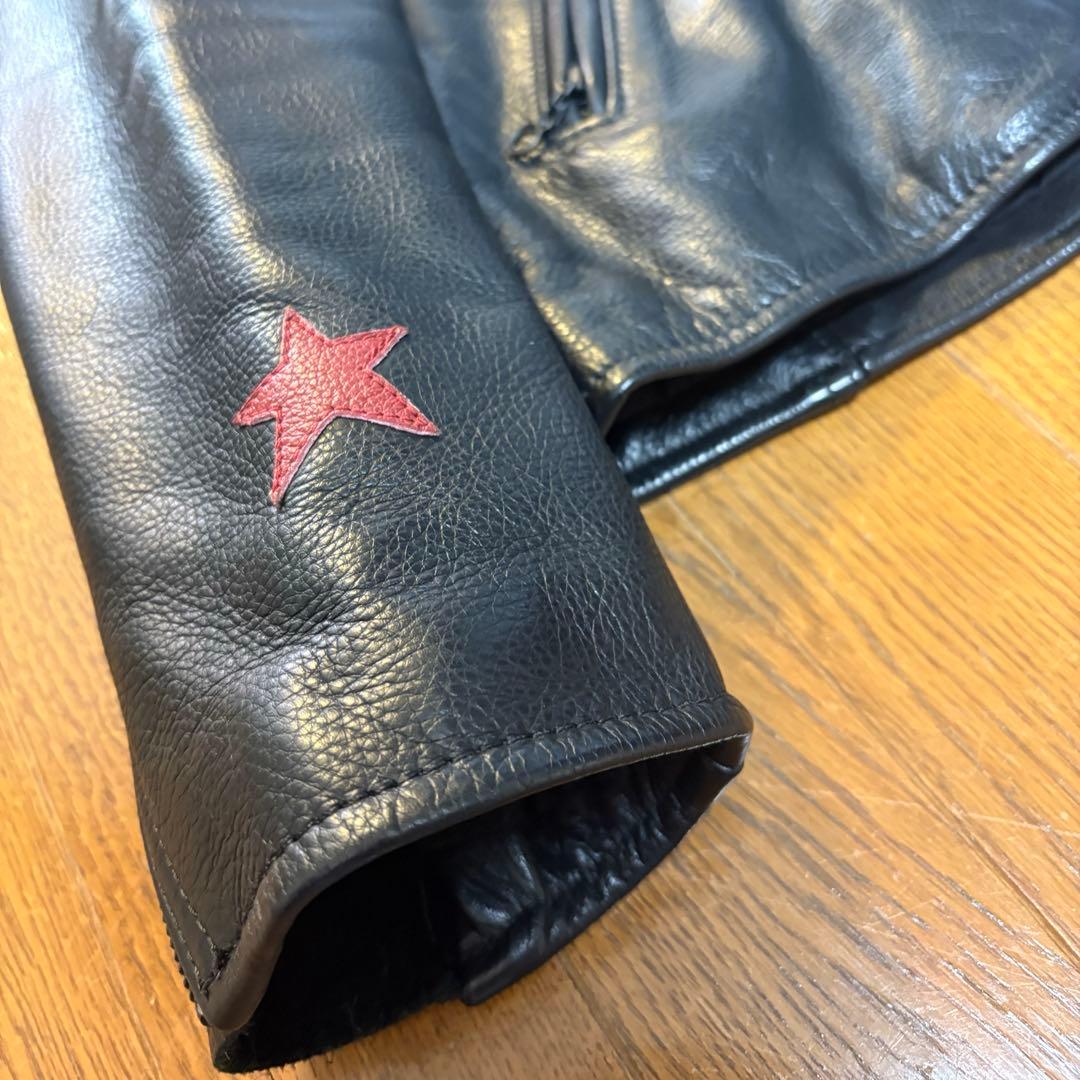 vanson Encinitas別注 black bone 希少 バンソン 38