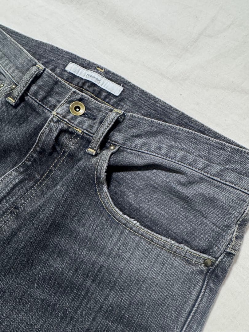 FRAMeWORK デニムストレートパンツ 40