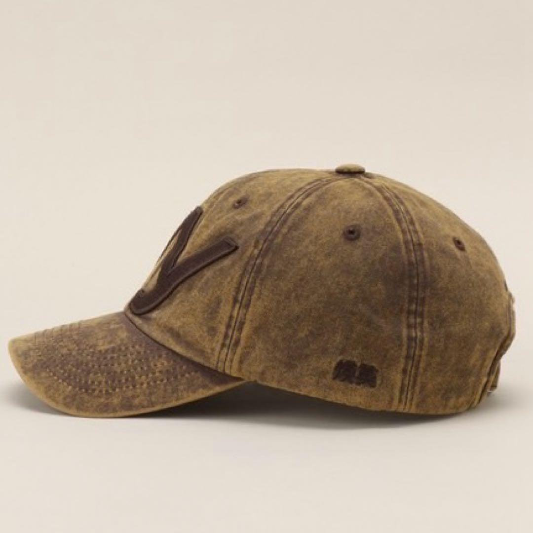 OPEN YY 韓国限定キャップ イエローブラウン 人気カラー 正規品