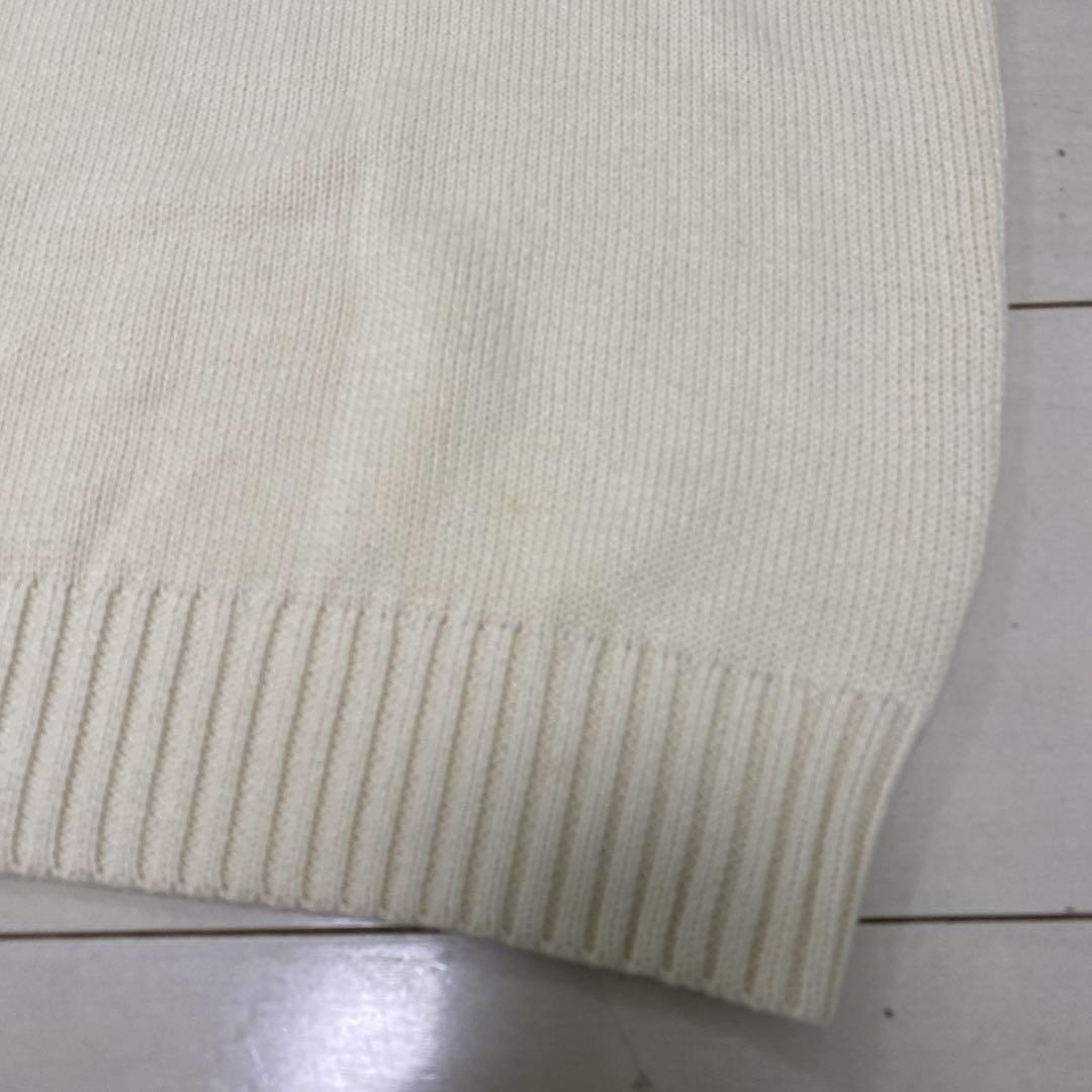 美品　ポロラルフローレン　ビームス別注　ニットベスト　コットン　ポニー刺繍　ＸＬ