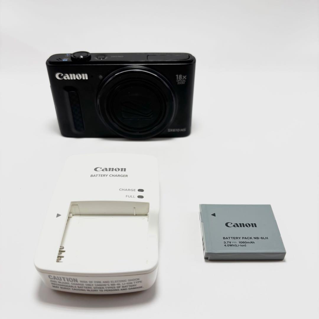 【美品】Canon Power Shot SX610 HS ブラック