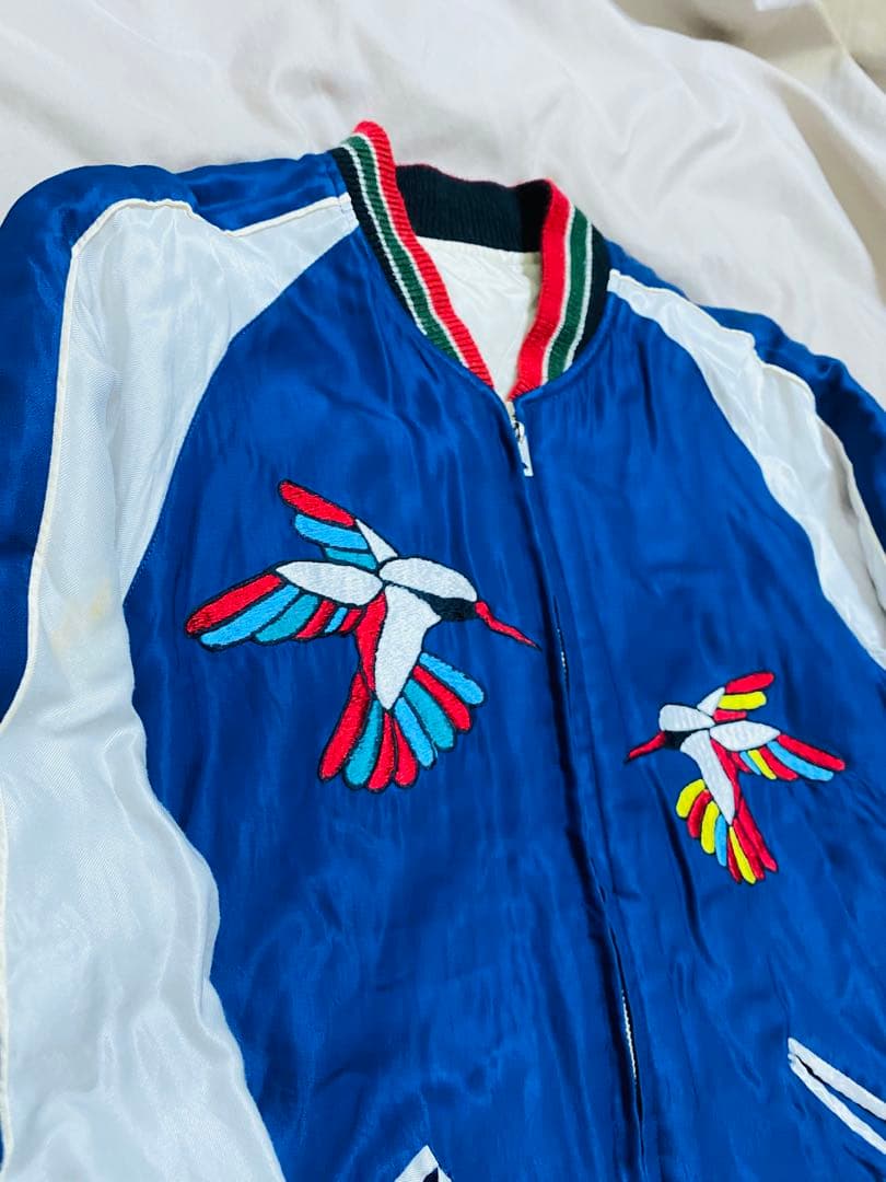 テーラー東洋 tr pen スカジャン 限定鳥 ２面用 unisex レーヨン