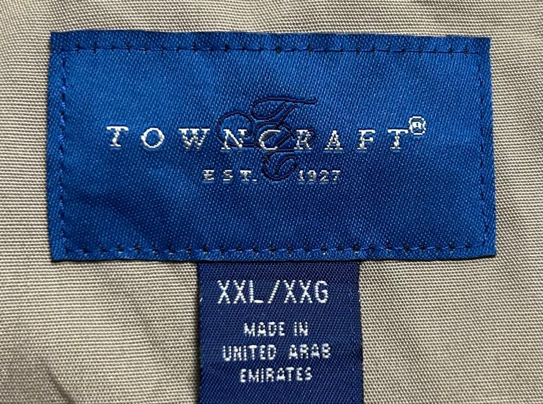 希少XXL【美品】タウンクラフト/90s/ダービージャケット/カップショルダー