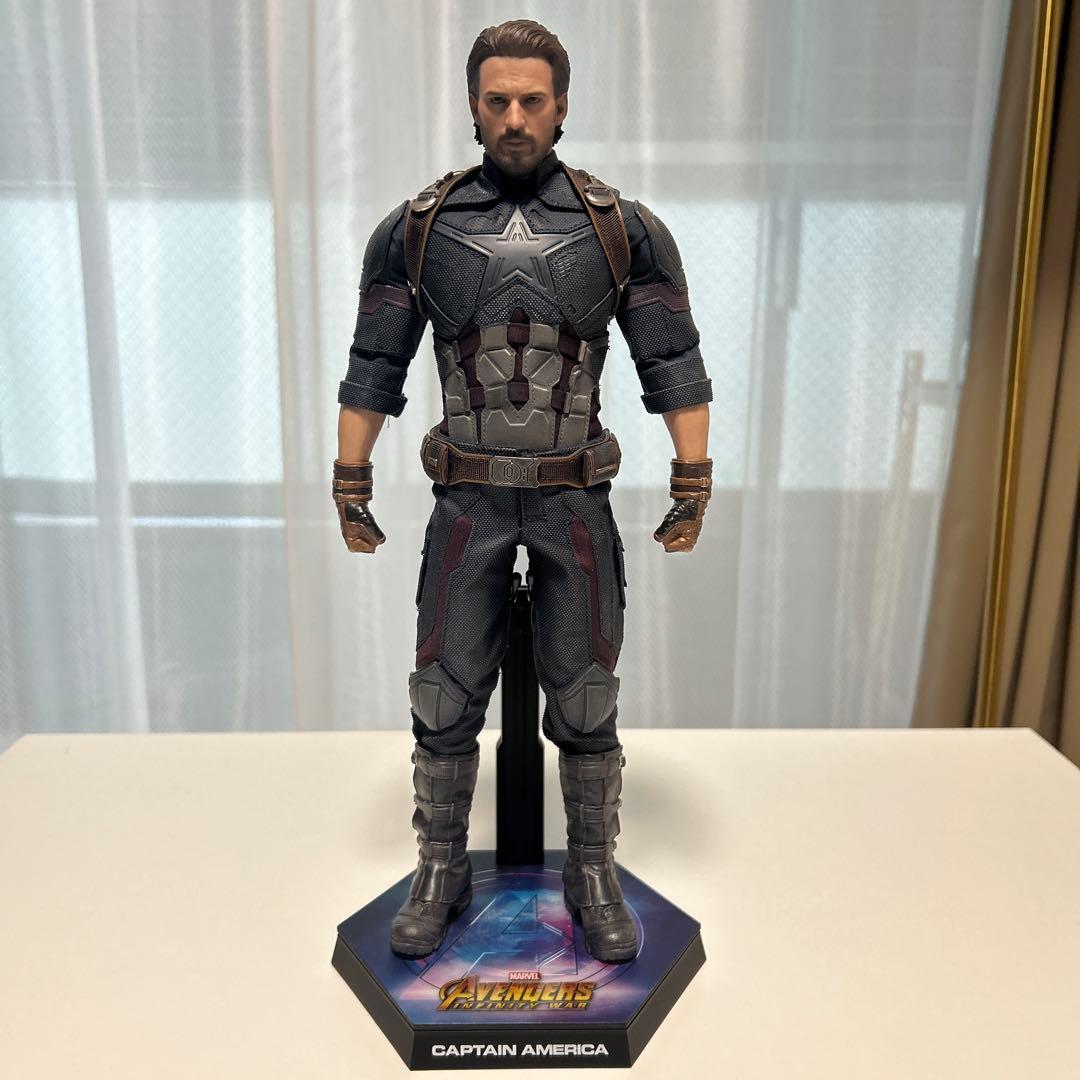 【美品】ホットトイズ キャプテンアメリカ インフィニティウォー