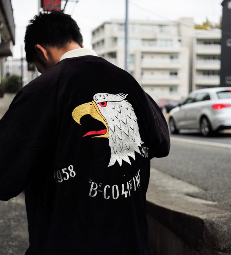 ジャケット・アウター Cloveru Velor Souvenir Reversible JKT