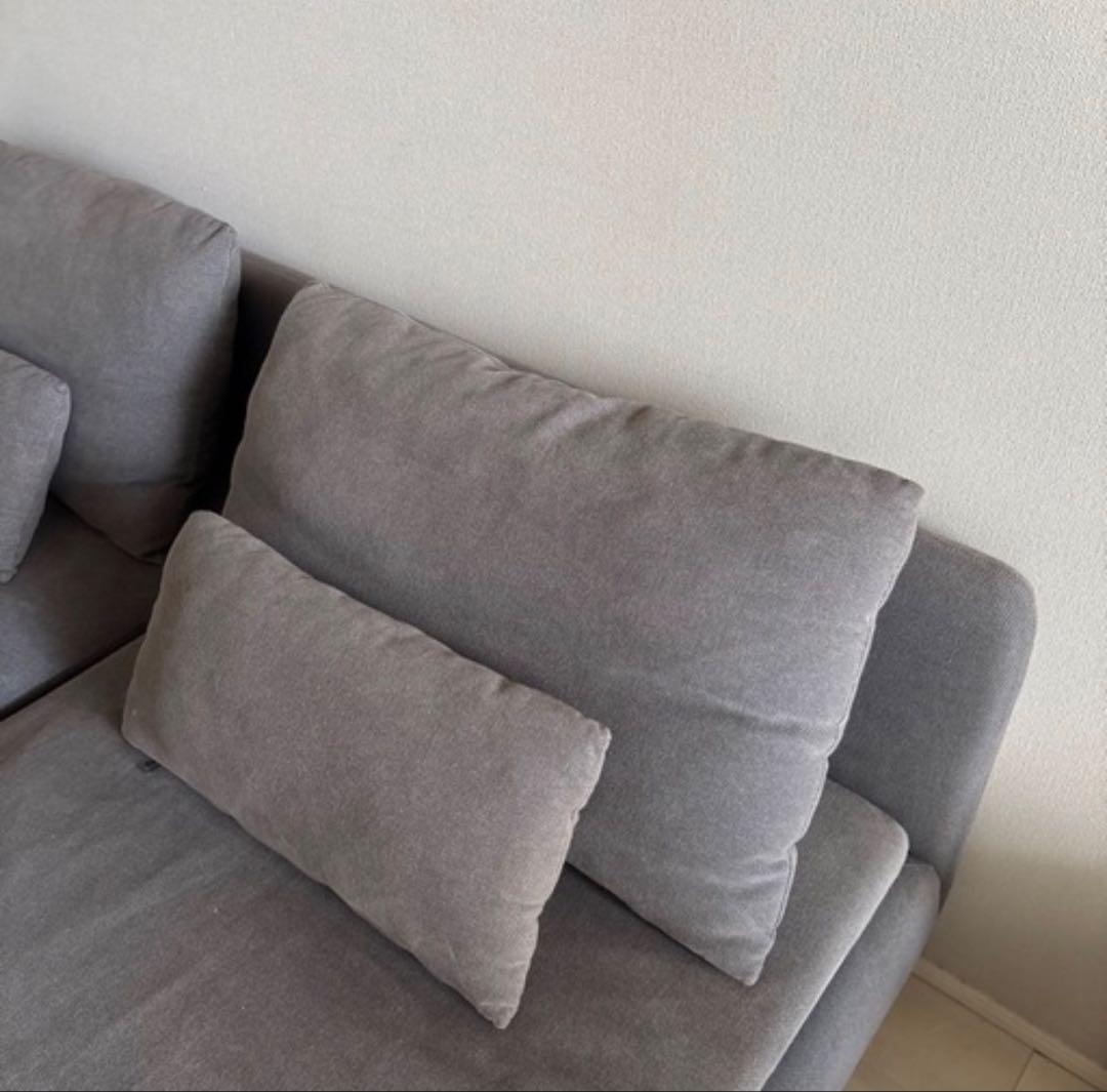 マルイ　IKEA ソーデルハムン　3人掛け　ソファセクション