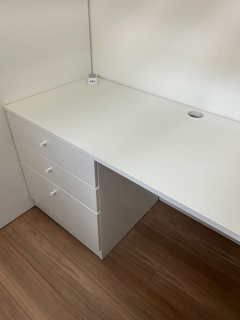 IKEA システムベッド　スモースタード　白　ロフトベッド