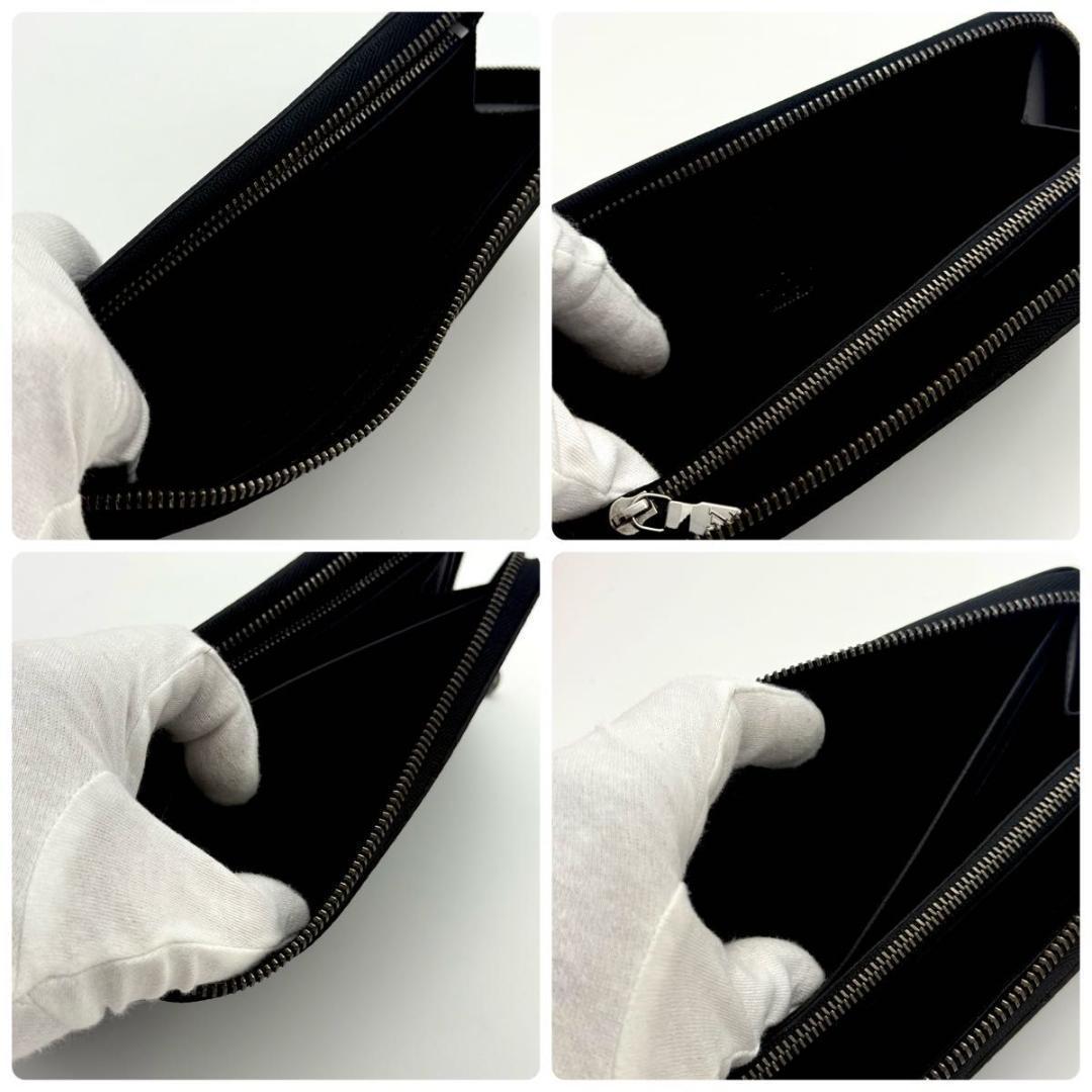 【新品同様】ルイヴィトン モノグラム エクリプス ジッピーホリゾンタル 長財布