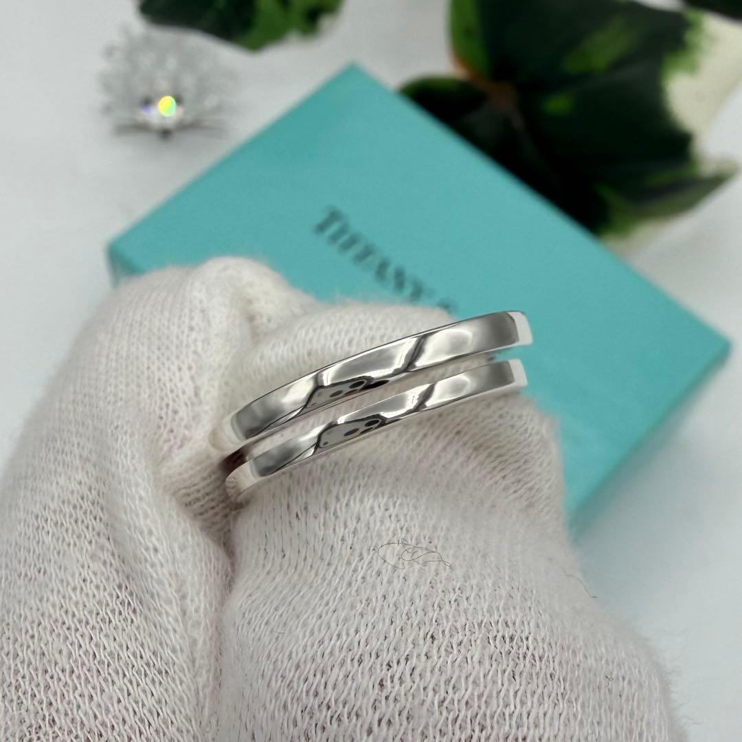 【新品仕上げ済み】ティファニー　Tラップ　リング