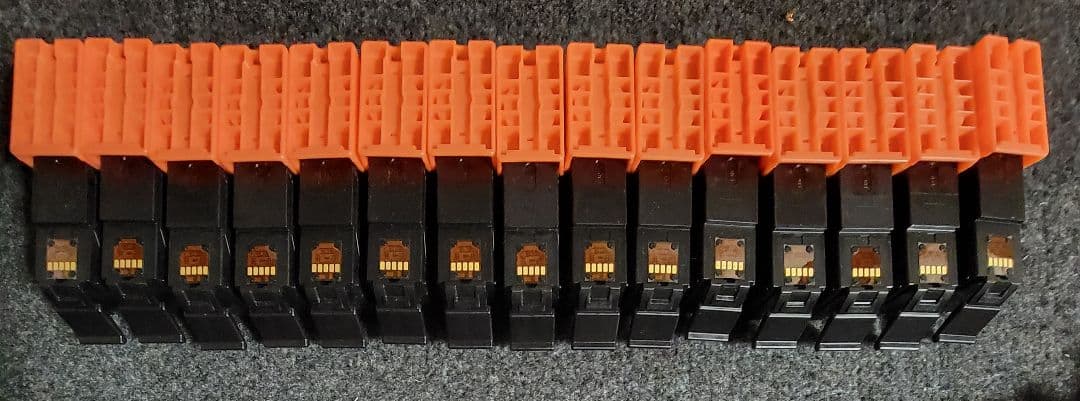 使用済み空キヤノン純正インクタンクBCI-380-381各色計131本セット