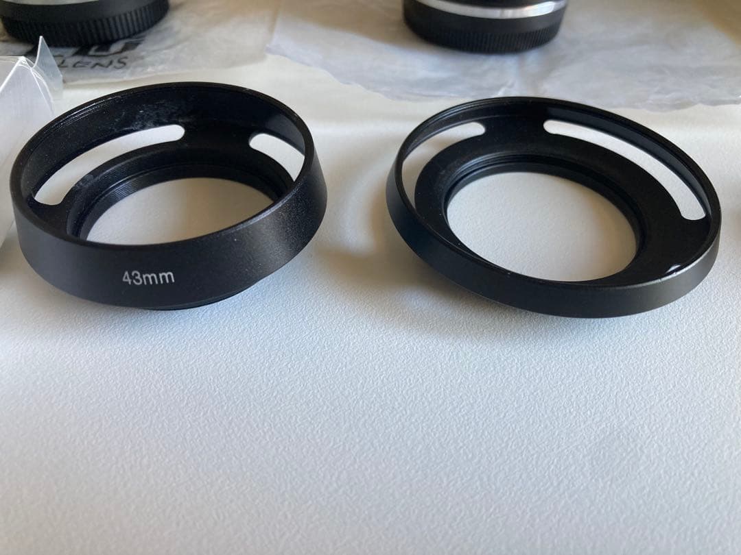 X mount 単焦点レンズ3点セット