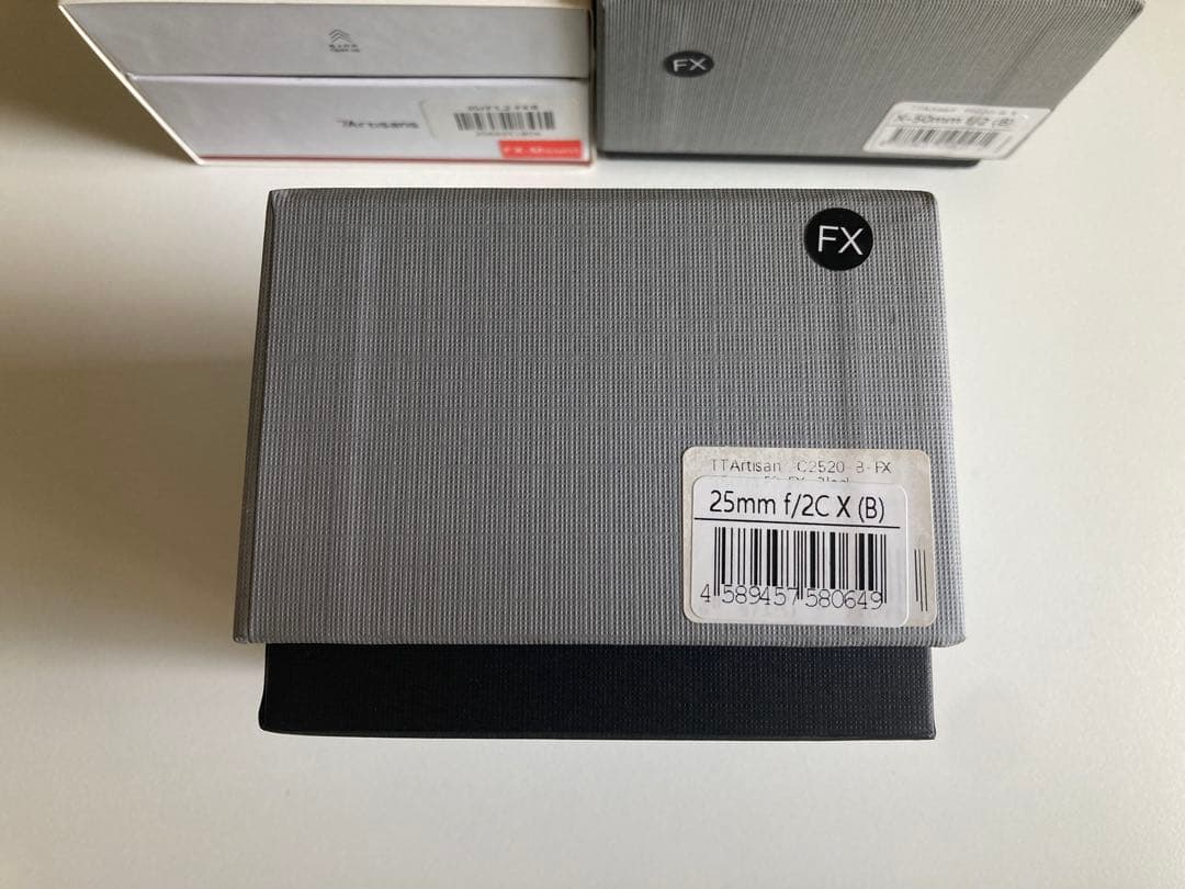 X mount 単焦点レンズ3点セット