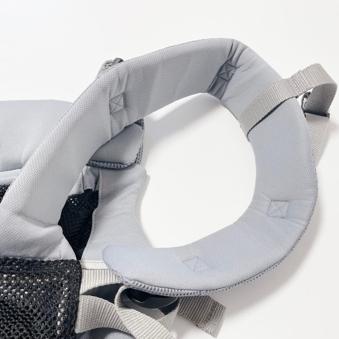 Aprica アップリカ ラクリス グレー 付属品完備 抱っこ紐 極美品