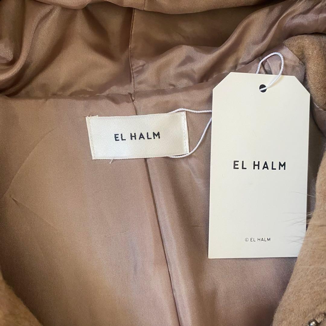 新品✨EL HALM エルハルム　ダッフルコート　定価57,200円 キャメル