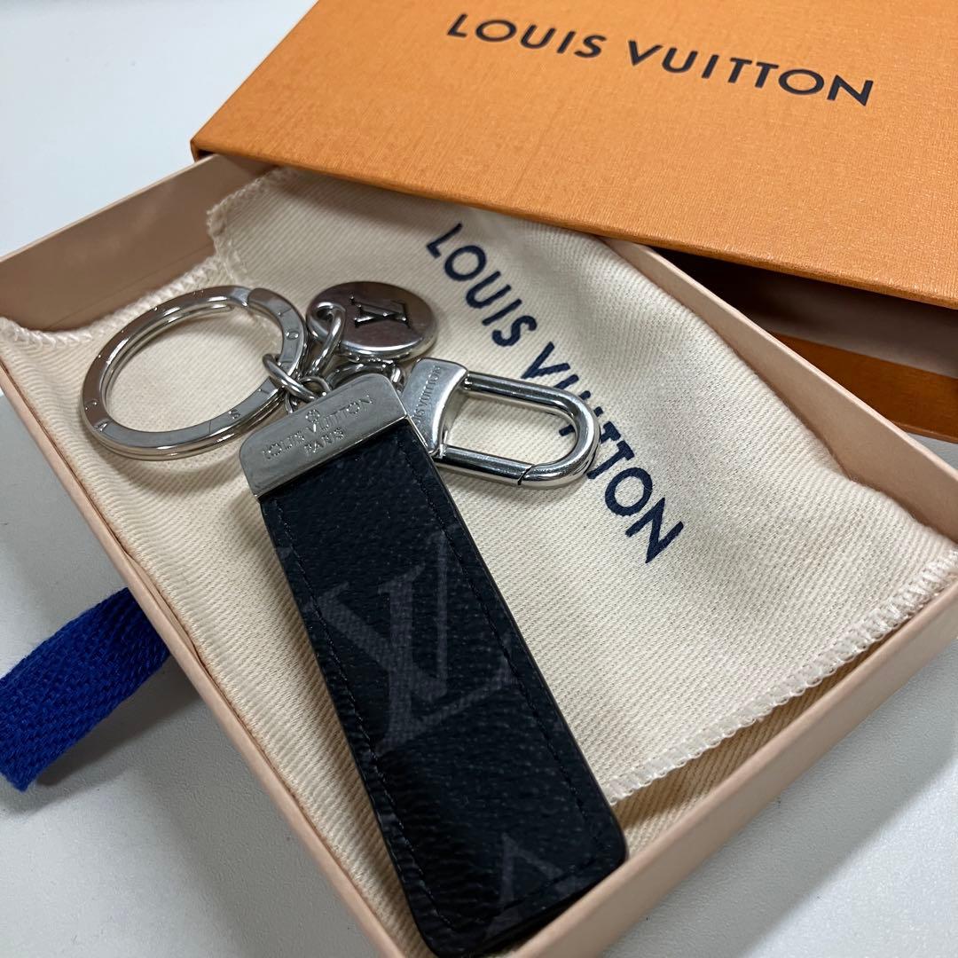 【美品】ルイヴィトンLVモノグラム　エクリプス　ネオ　バッグチャーム　キーリング