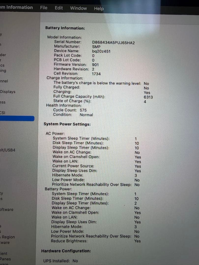 MacBook Pro 15インチ 2018 i7 16GB 512GB 美品