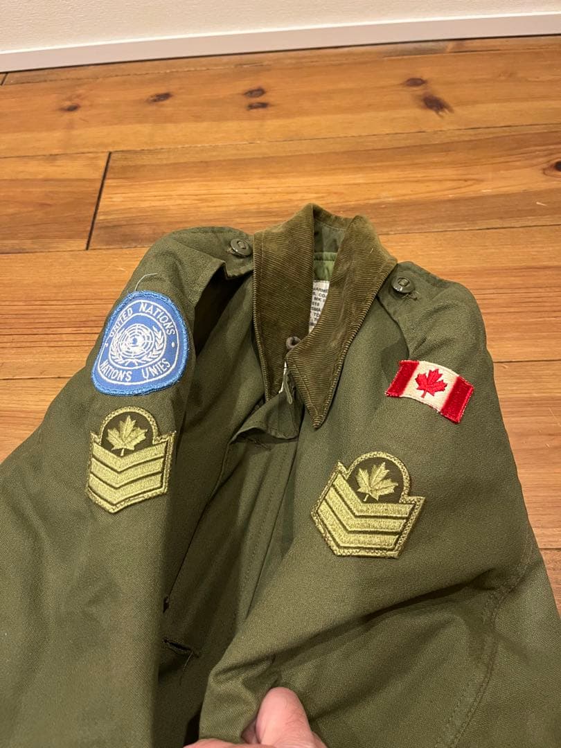 淳ヴィンテージカナダ軍のMK2コンバットジャケット
