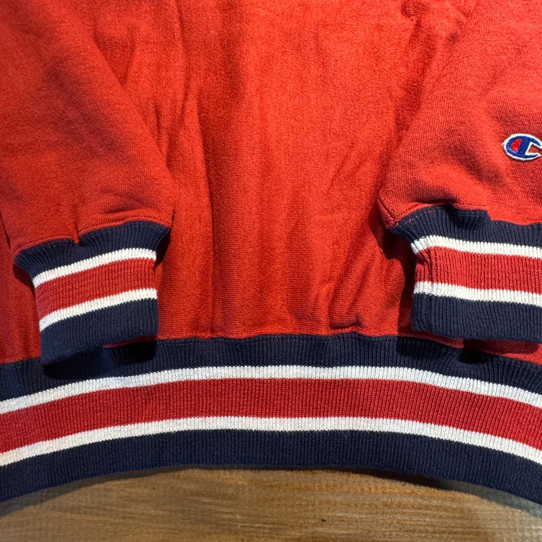 90s 未着用 極上 champion リバースウィーブ リブライン トリコタグ
