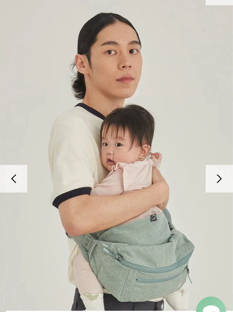 【超美品】グスケット365抱っこ紐Plus ミント