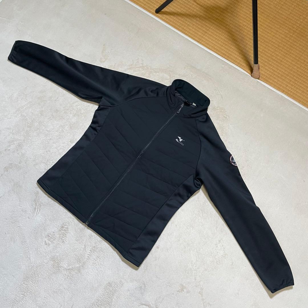 美品 mizuno ミズノ 中綿ウォーマージャケット 上下 セットアップ