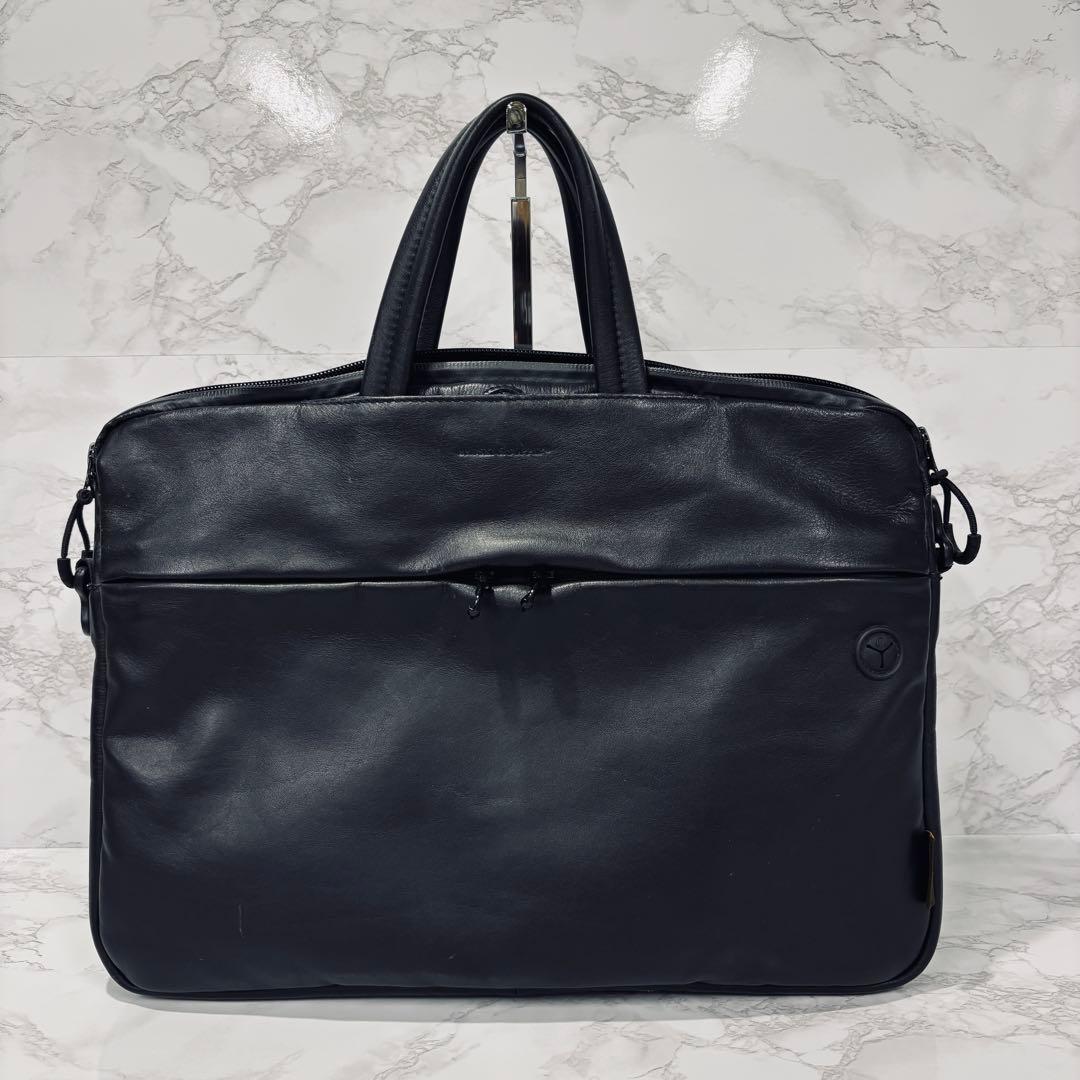 美品　BROSKI & SUPPLY ブリーフケース レザー 牛革　A4収納可