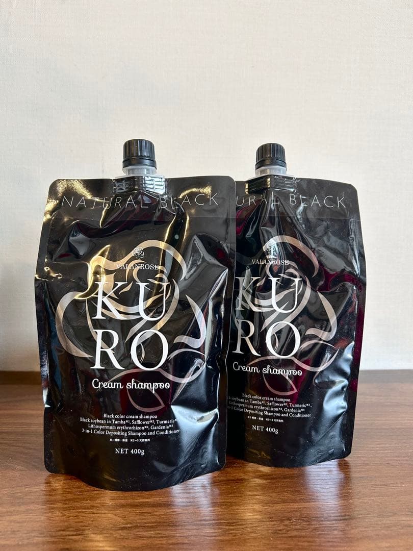 値下不可 期間限定バランローズ　クロクリームシャンプー　ナチュラルブラック