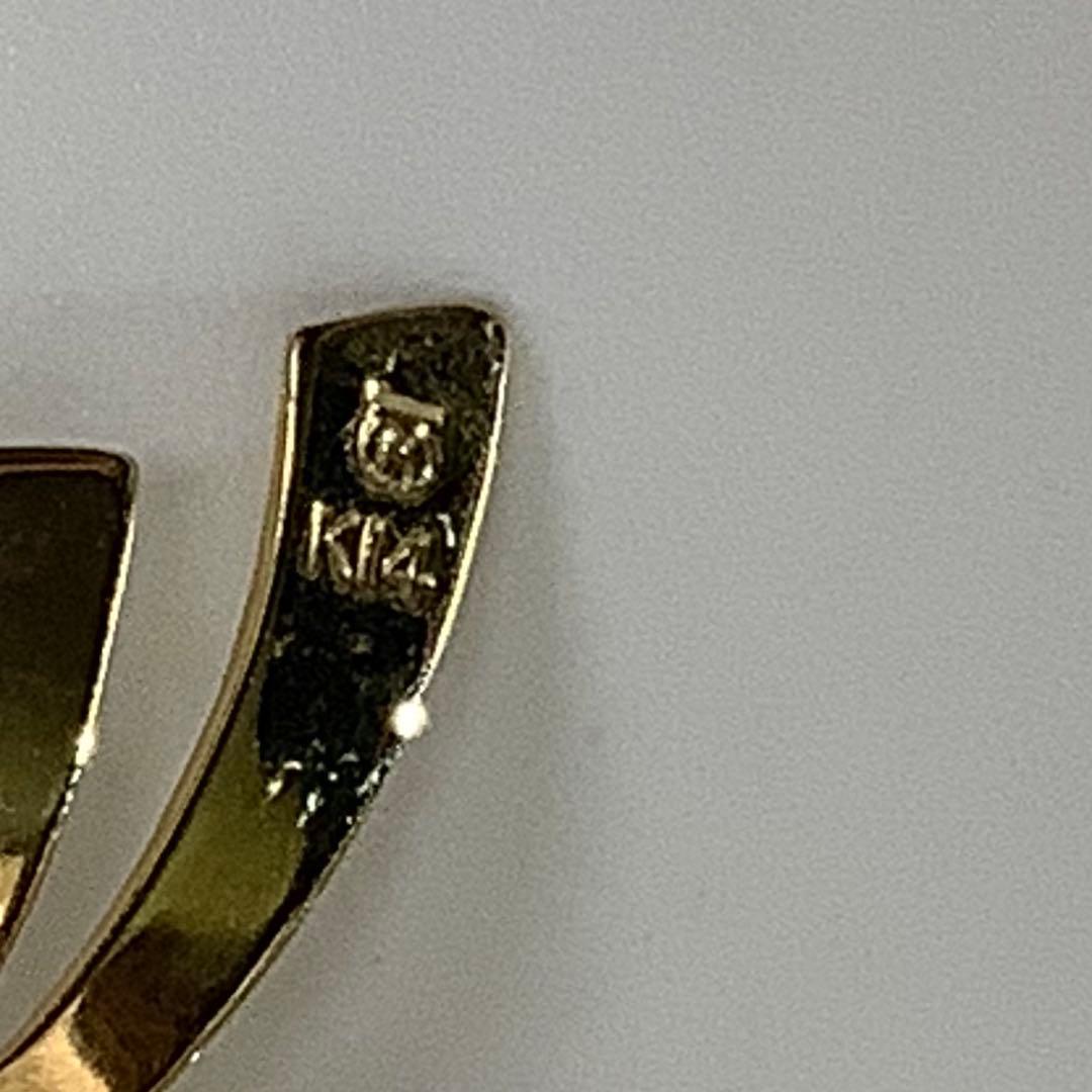 ア*ラ様 美品 MIKIMOTO ミキモト K14 パール ブローチ 愛子様着用