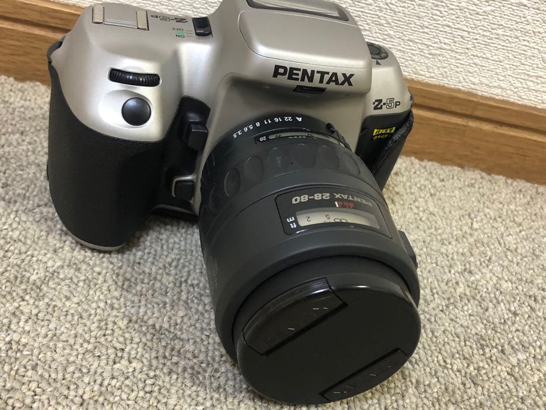 ペンタックス　Zー5p QUARTZ DATE パノラマ　途中切替